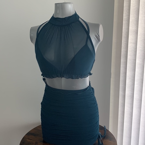 Mesh Top (Teal, Brand New) - Picture 6 of 7